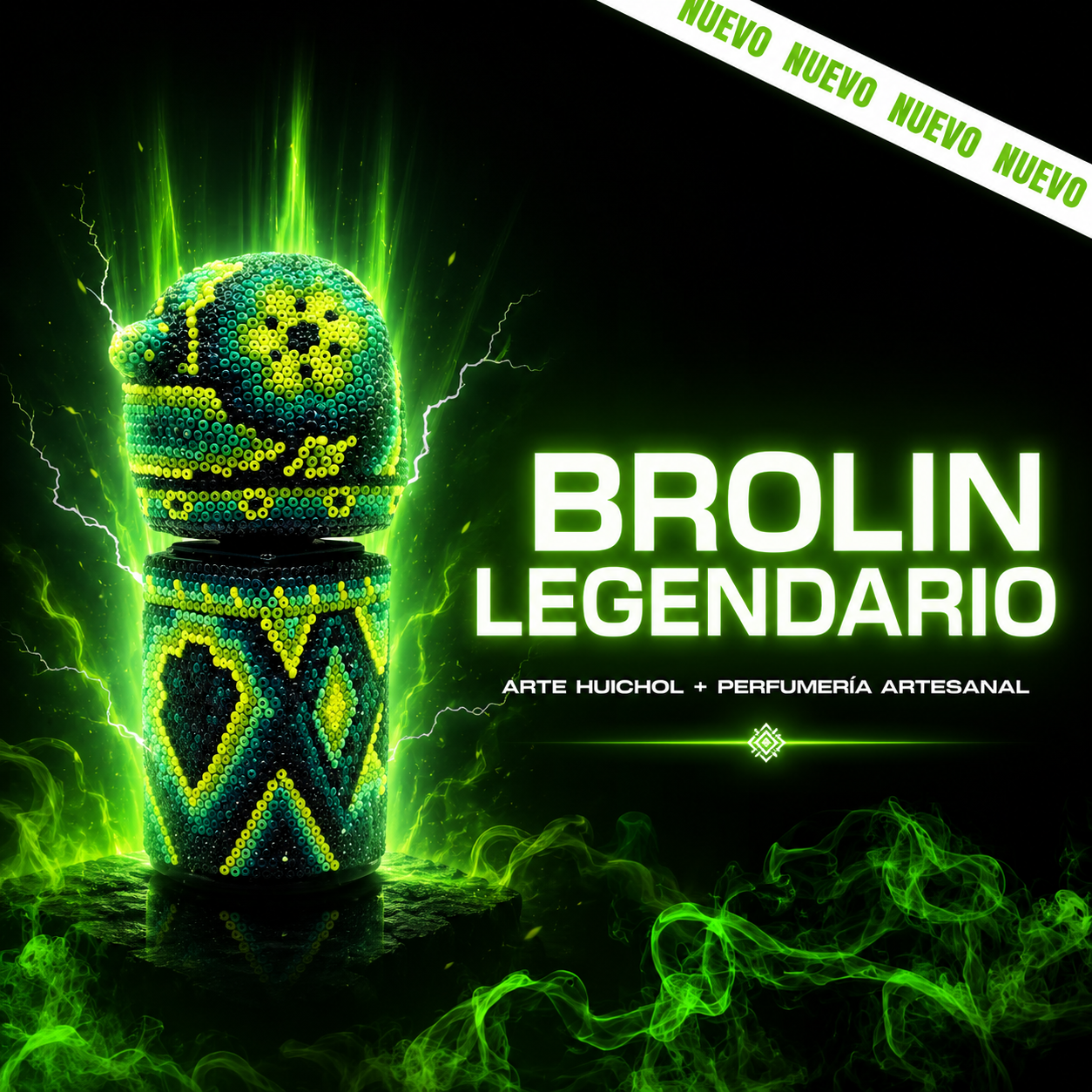 Brolin Legendario - Arte Huichol + Perfumería Artesanal